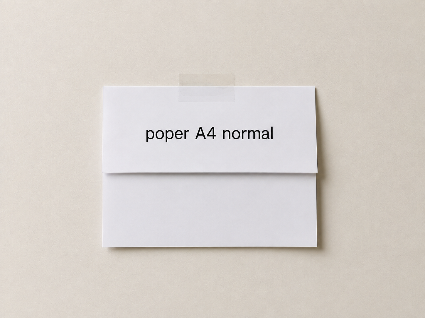 Poper normal A4